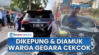 Detik-detik Fortuner Diamuk Warga di Tanah Abang, Bermula Cekcok hingga Diteriaki Tabrak Lari