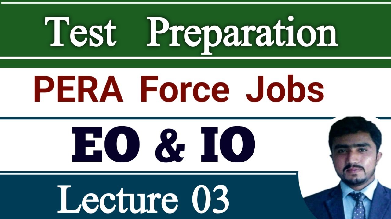 PERA Force Jobs test | Enforcement officer,Investigation officer|| Constitution of Pakistan Part 2,8
