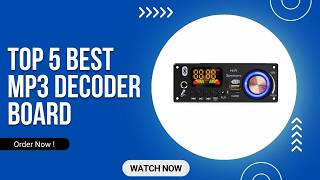 Famous Top 5 Best MP3 Decoder Board in 2026 on AliExpress Net Worth