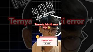404 not found itu apa sih? #IrsanDev #anakit  #belajarcoding #backenddeveloper #techtips #error404