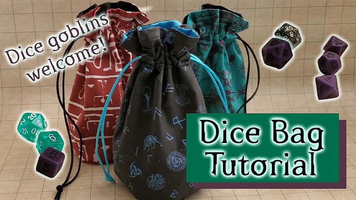 Make Your Own Dice Bag with This Easy Tutorial!