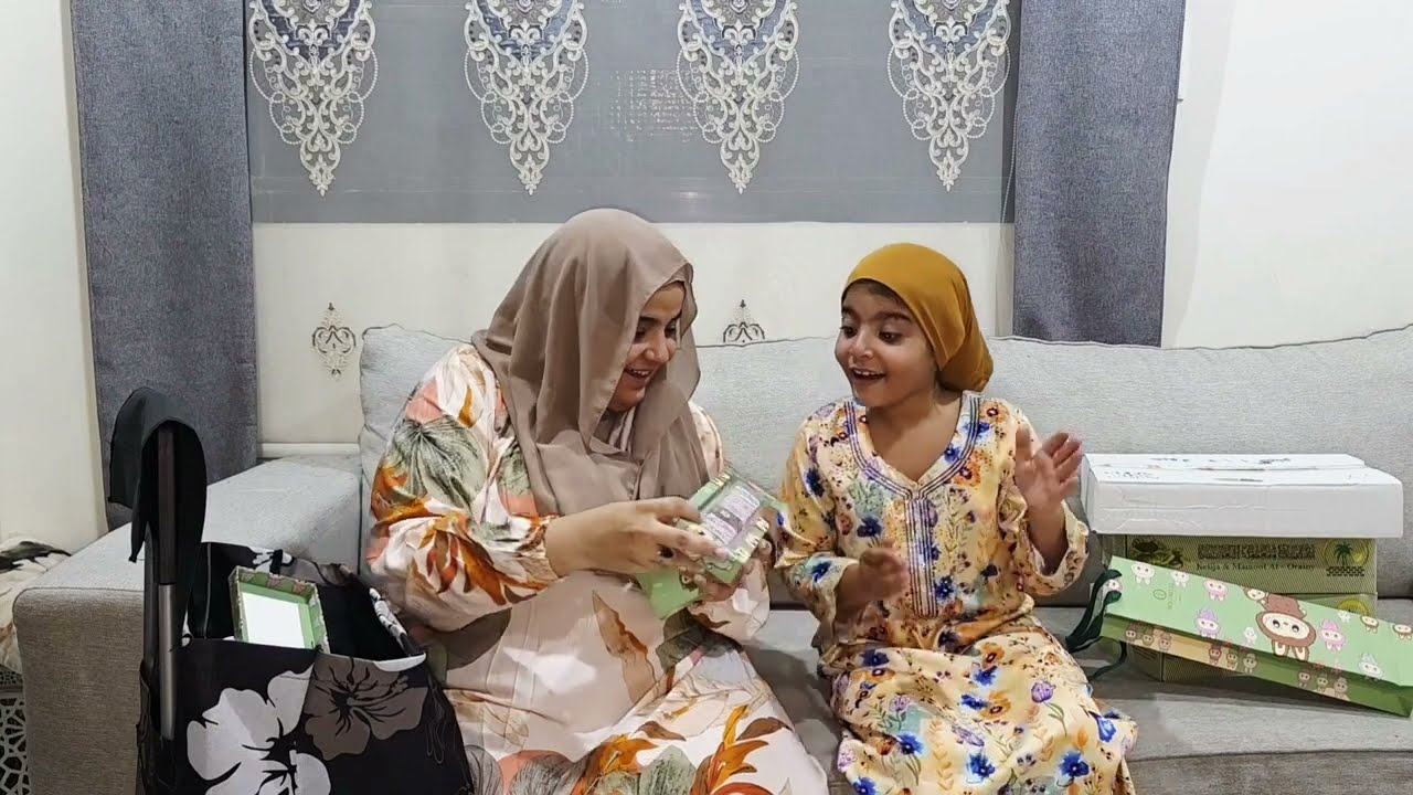 هديه جاتلنا مخصوص بالطياره علشان خاطر صدفه 