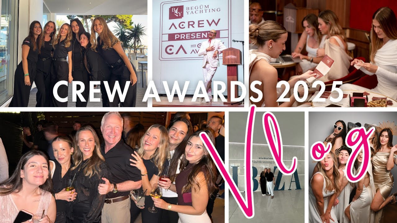 CREW AWARDS 2025 – OFFICIAL BEHIND THE SCENES - YouTube