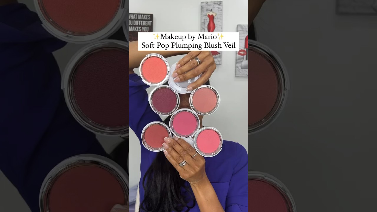NEW Makeup by Mario Soft Pop Plumping Blush Veils - All Shades!