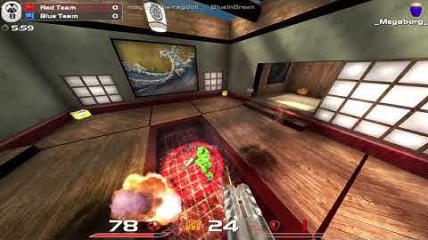 QL CTF Simple Rule Japanese Castles highlights and some bonus Spider&Gospel Crossings and kills.