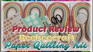 Product Review ~ Beebeecraft Paper Quilling Kit