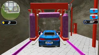 Indian Smart Car Wash Driving Simulator - Car Wash Service Station Game - Android Gameplay screenshot 3
