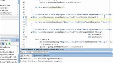 Developing EJB JPA Applications With Oracle JDeveloper 11g