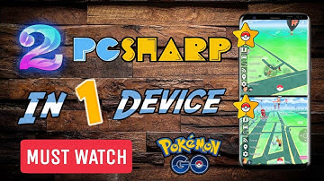 Two Pgsharp in one device, Spoof in 2 accounts at the same time Pokemon Go Android Spoofing