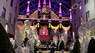 Rockefeller Center Christmas Tree 2018 and Saks Lights Show