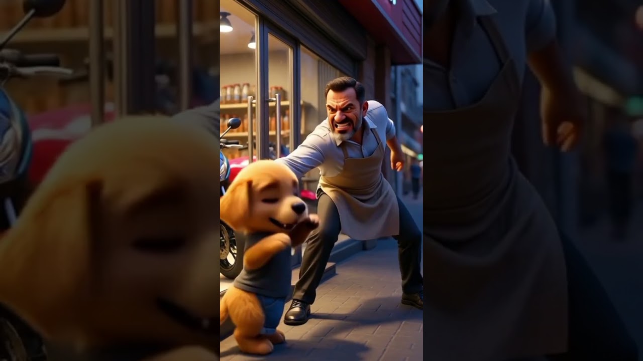 Poor Puppy Bought His Dream Bike 😭🐶 | Emotional Moral Story | 3D Animated Short #poorpuppy