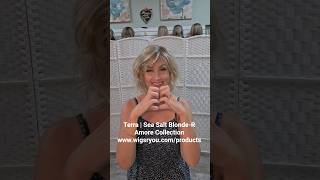 New! Terra by Amore in Sea Salt Blonde-R. Lacefront Mono Top | Heat Friendly | Low Density Wig