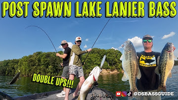 Bass Fishing Lake Lanier "Post Spawn Funk"