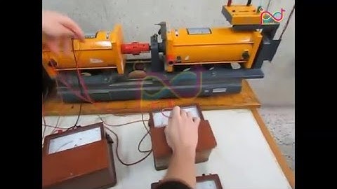 Dc Machines - Separate excited DC generator