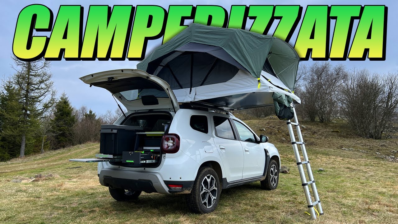 Ho camperizzato (di nuovo) la mia Dacia Duster 4x4