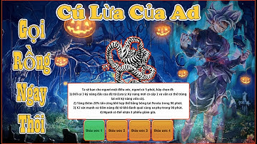 Ngọc Rồng Online - Haloween 2021 và cú lừa ngoạn mục của admin ( phần 1  )