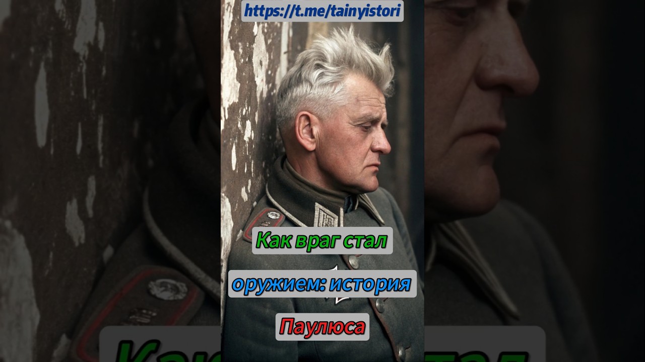 Как враг стал оружием: история Паулюса 