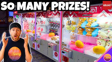 The CLAW MACHINES Are Full of New Plush and Prizes at Round 1!