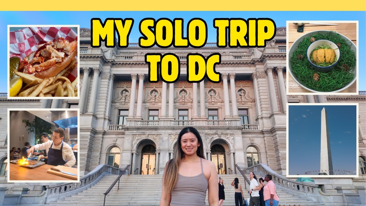 My Solo Trip to Washington DC (National Park Passport Book, Michelin Star Imperfecto and Jont)