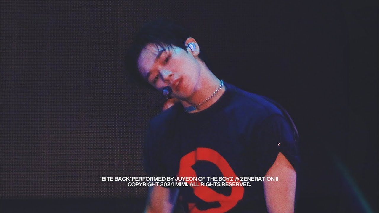 240713 BITE BACK 바잇백 - ZENERATION Ⅱ (4K) | 더보이즈 주연 직캠 | THE BOYZ JUYEON FOCUS