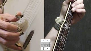 Video thumbnail of "5-String Banjo Tutorial -- Classic Hymn "Amazing Grace""