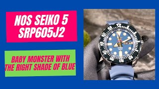 NOS Seiko 5 SRP605J2 Baby Monster - Just the right shade of blue