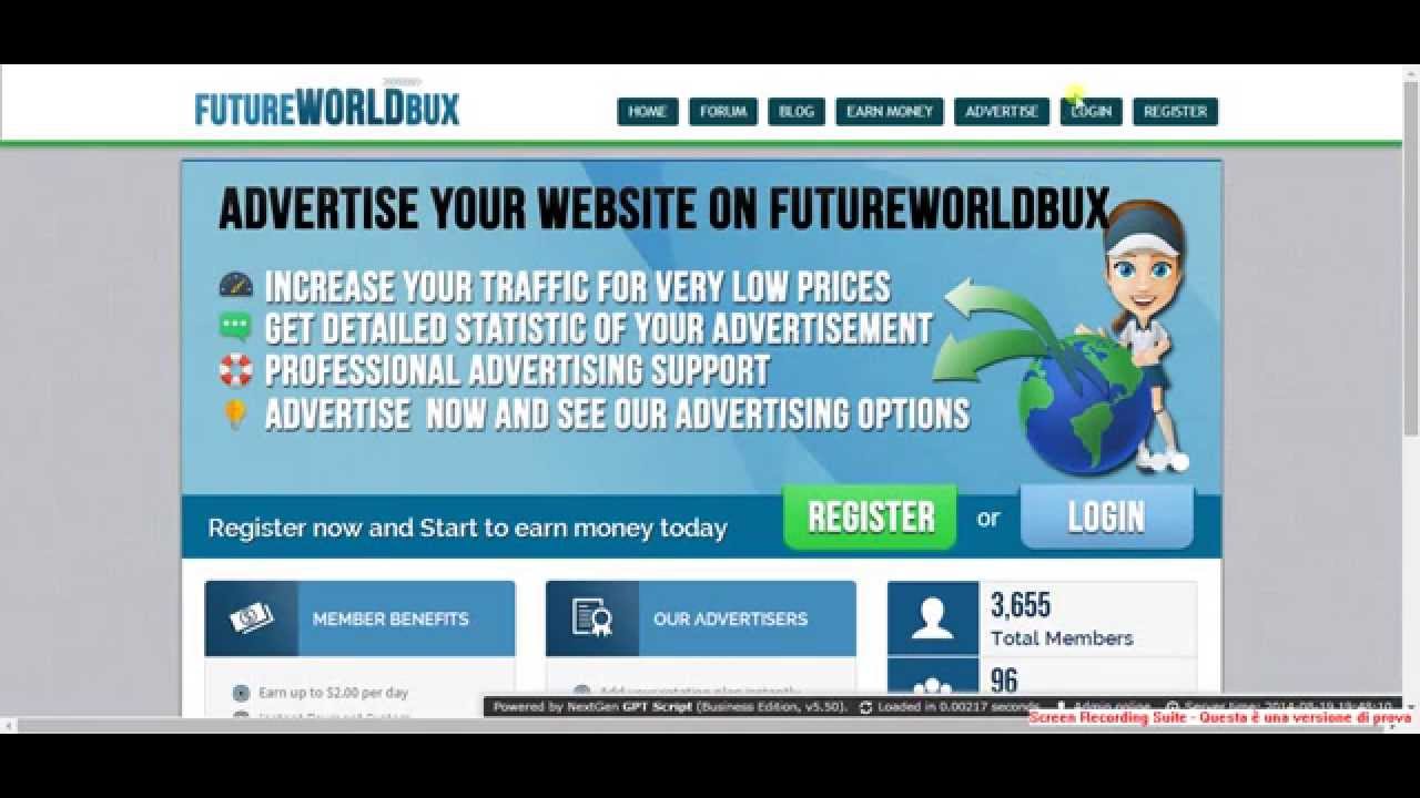 Pay To Click Tutorial (sites tested)