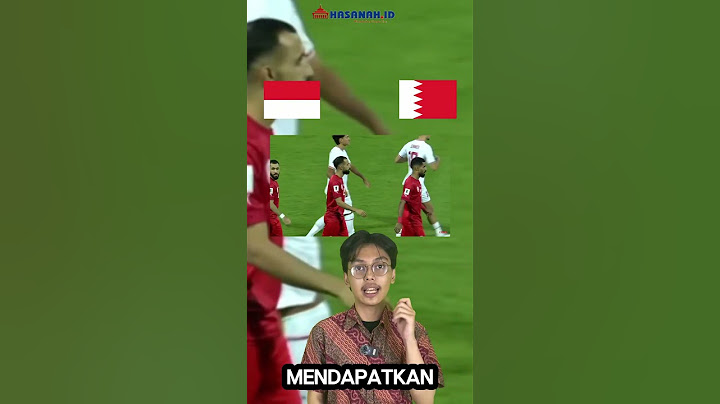 WASIT BIKIN EMOSI! DI LAGA INDONESIA VS BAHRAIN