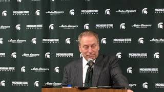Tom Izzo on beating Michigan for share of Big Ten title