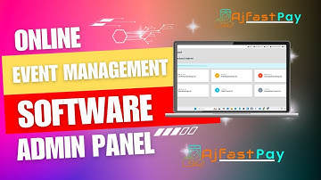 Online Event Management System in PHP/MySQL | Event Ticket Reservation  | Ajfastpay