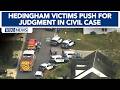 Hedingham families push for civil judgement, citing guilty pleas