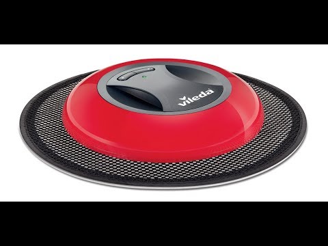 Vileda Virobi Slim stofwisrobot - YouTube