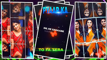 #pyar ka tohfa tera bana hai💫❤️XML file hindi song 🔰 hindi song Xml file 🔰 XML file alight motion 🔰