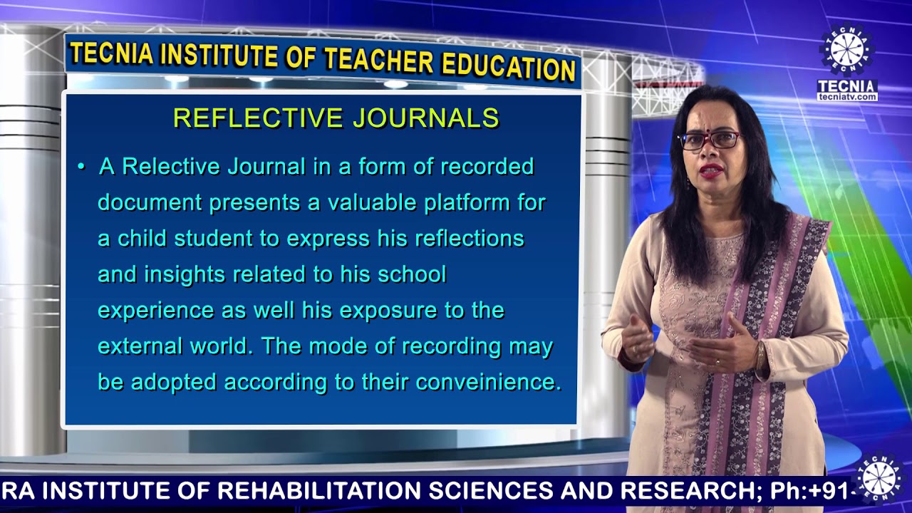 Ms. Lata Singh || Reflective Journals || TITE || TIAS || TECNIA TV