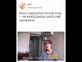 #ilhoon sings like #hyunsik 😂 #btob #비투비 #eunkwang #leeminhyuk #changsub #peniel #sungjae #melody