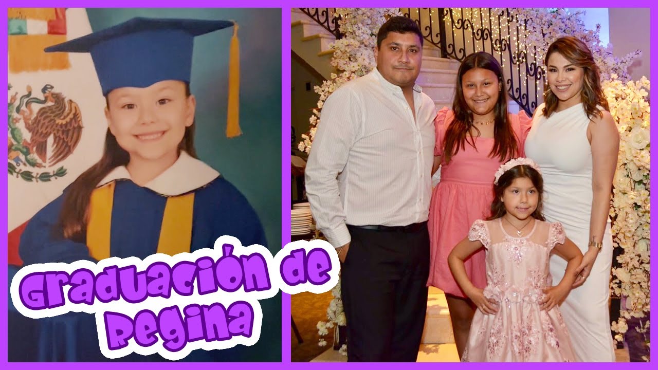 GRADUACIÓN DE REGINA / SE GRADÚA DE KINDER / REGINA A LA PRIMARIA / LIZ ELIZONDO Y REGINA GRADUACIÓN