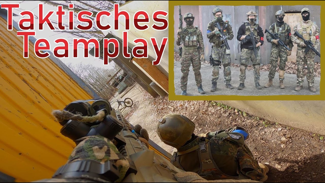 Area M Team-taktisches Airsoft Gameplay |[4K60fps] | LoneEclipseAirsoft