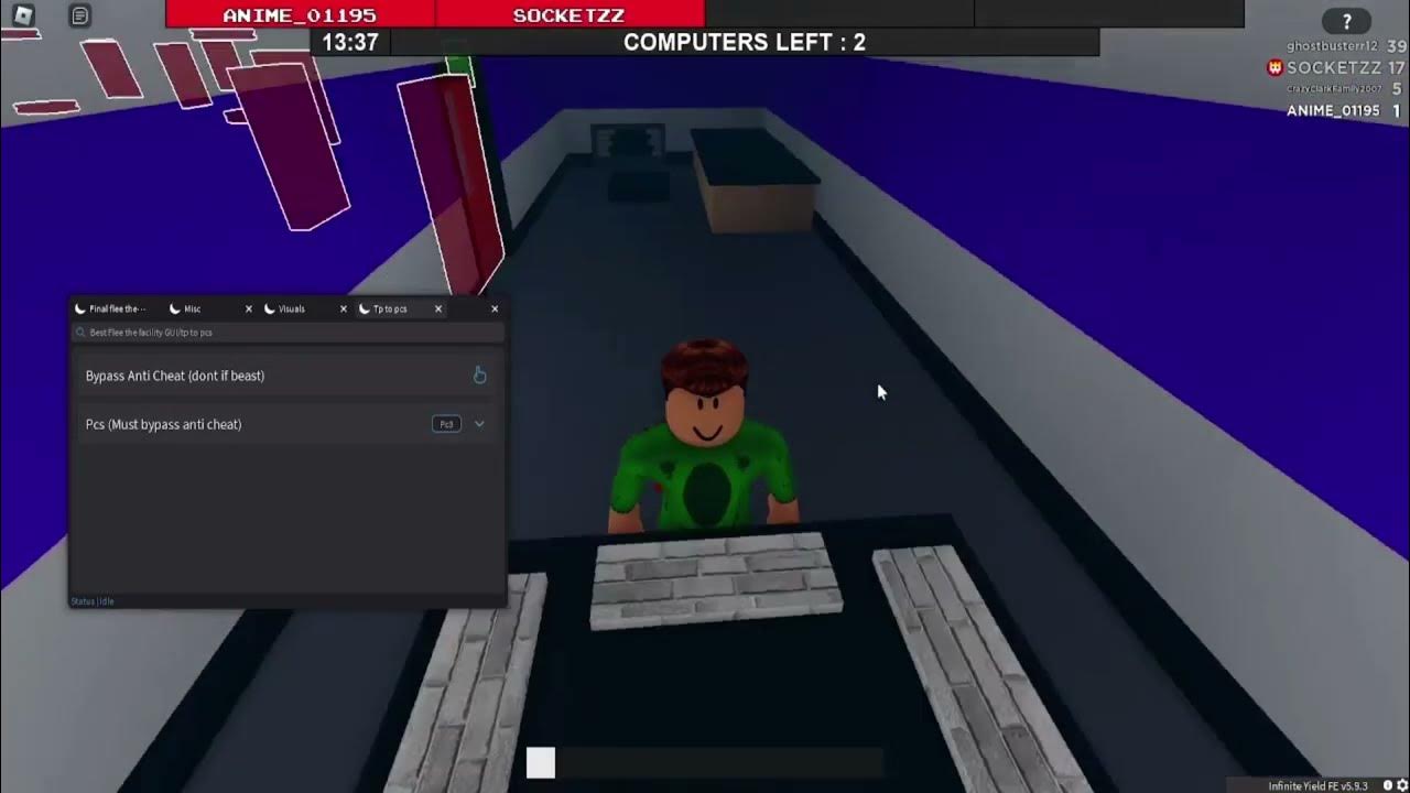 [ROBLOX] Flee the Facility OP Script & Pastebin YouTube