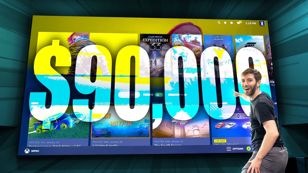 This $90,000 TV was IRRESISTABLE