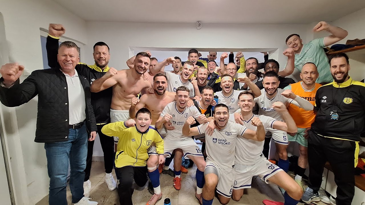 Pogledajte malo kadrova sa utakmice Bosna - Mladost D.K 2:1