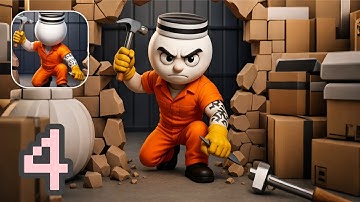 Prison Breakout! – Gameplay Walkthrough Part 4 – The Guard Distraction Plan! (iOS, Android)