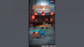 Scooby-Doo real life version with Asian AI cast🔥🌏 #ScoobyDoo #realLife #casting #fyp #aiart #chatgpt