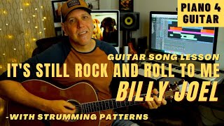 Billy Joel Guitar Song Tutorial Lesson It&#39;s Still Rock And Roll To Me