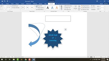 Microsoft Word 2016 - Full Tutorial for Beginners- Class- 10 Shapes in Pashto (Afridi)