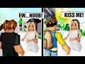 I expose a shameless gold digger in brookhaven rp she kissed me