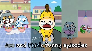 Wolf and Dolphin's funny animation | compilation of short animations