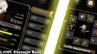 Inotia 4 Assassin Build Level 105 (with equipments) screenshot 5