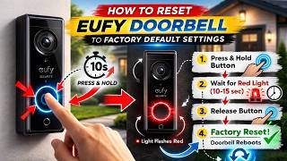 How To RESET Eufy DOORBELL to FACTORY DEFAULT SETTINGS (EASY) 2026