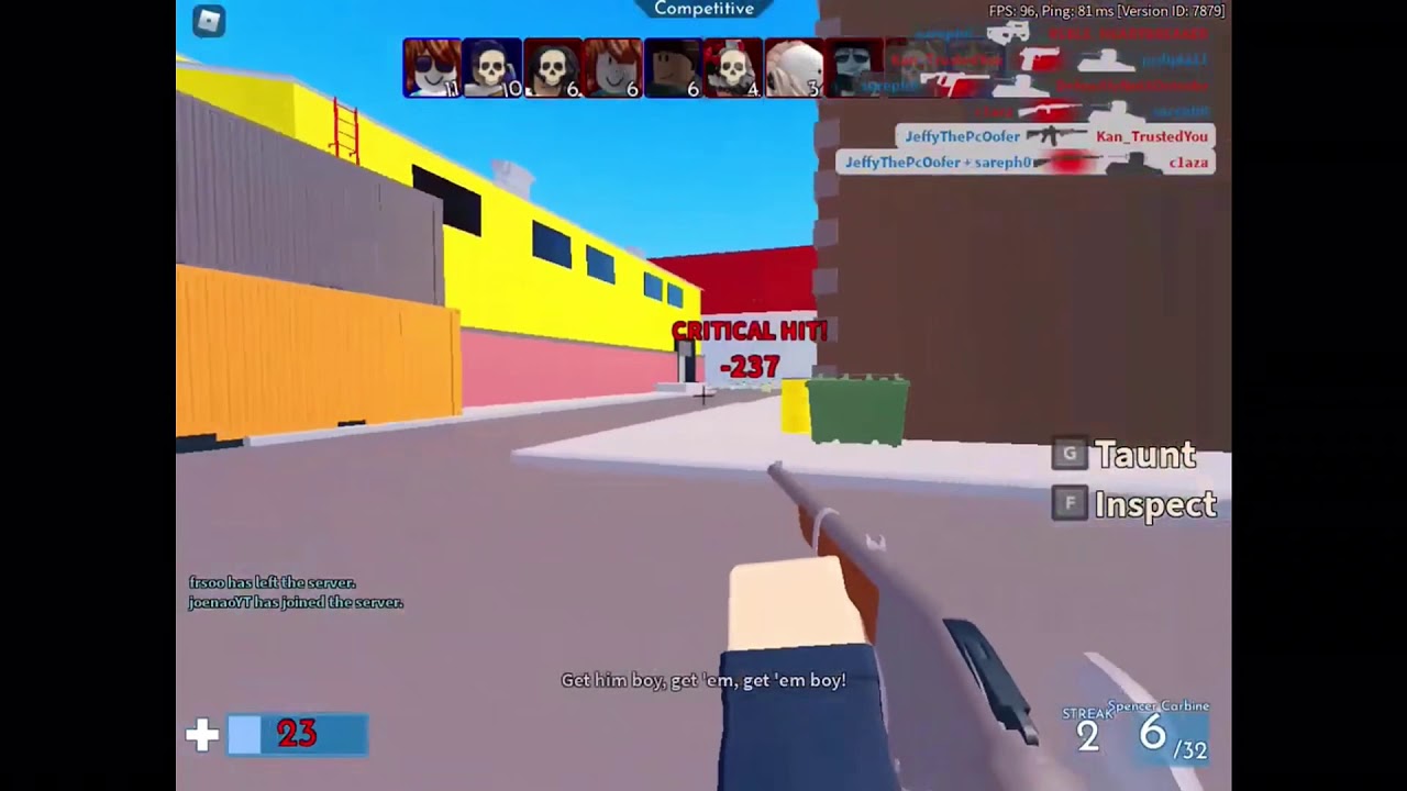 ROBLOX Arsenal Montage - Unstoppable