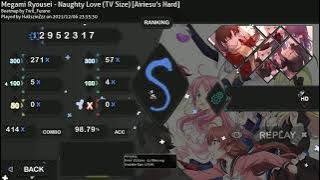 Megami Ryousei - Naughty Love (TV Size) [Airiesu's Hard] | FC  HD